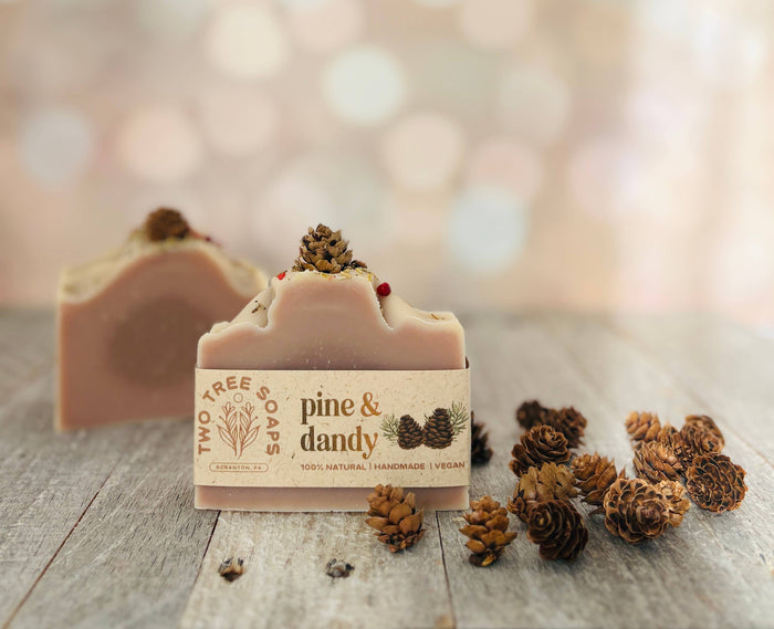 Two Tree Soaps - Pine & Dandy - Natural Handmade Bar Soap