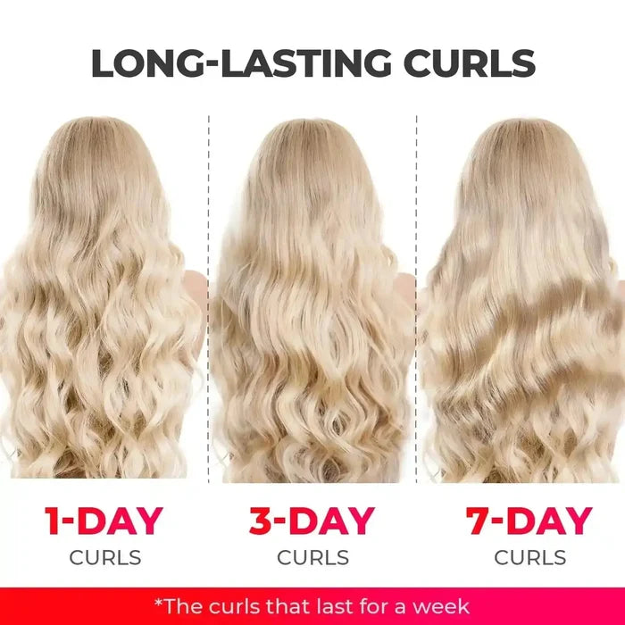 Lightweight cordless curling iron TYMO CLAMGO, portable and easy for on-the-go styling