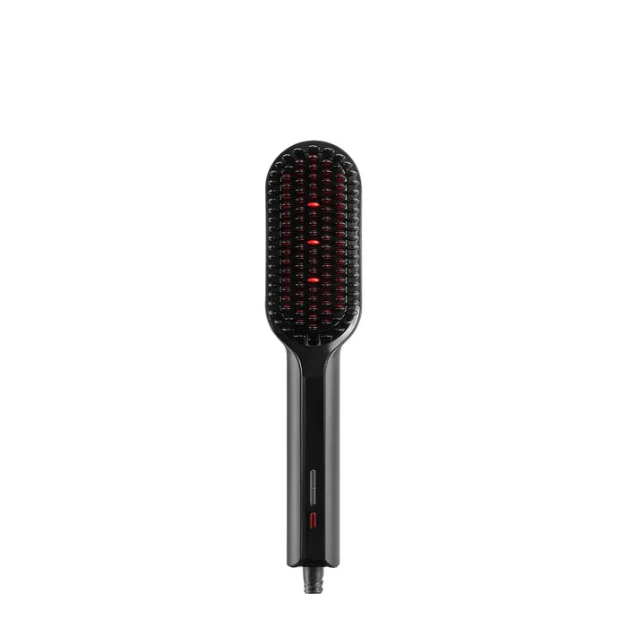 One‑pass smoothness using TYMO iONIC PLUS straight hair brush