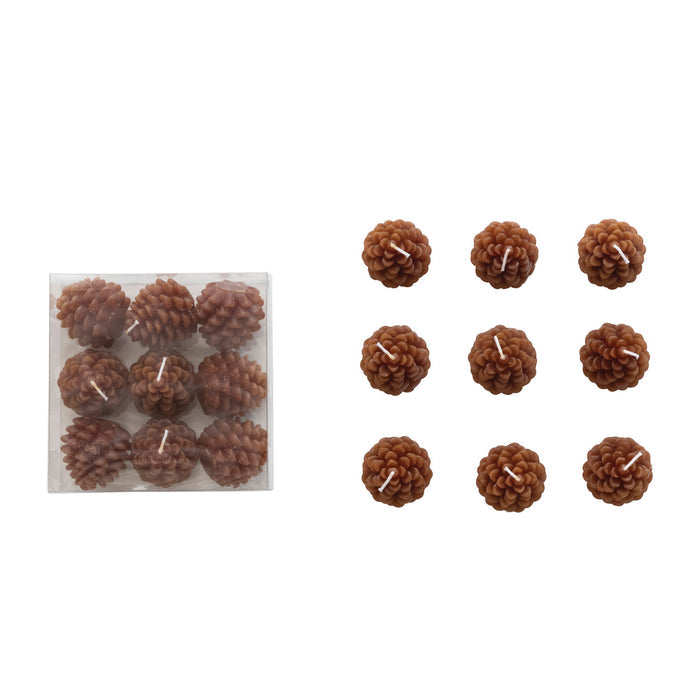 Unscented Pinecone Shaped Tealight - Magnolia Lane co. Home + Garden + Gift