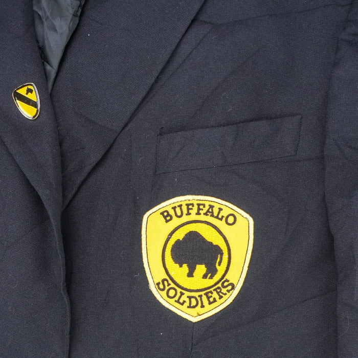 US 92nd Infantry Division 'Buffalo Soldiers' Veteran's Blazer - 48L, 2XLarge - Army & Outdoors - Dress Jackets