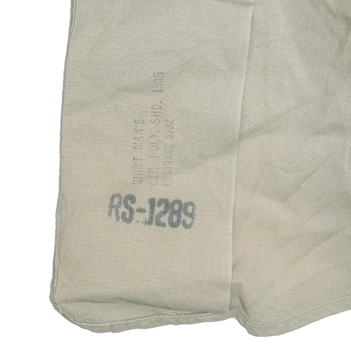 US Air Force 1960s Khaki Short Sleeve Shirt - Small - US Air Force Surplus - Service Shirts