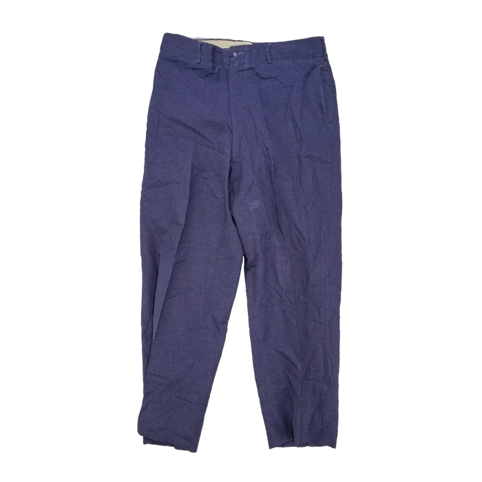 US Air Force 1960s Wool Service Dress Trousers - 36x34, Large - US Air Force Surplus - Dress Trousers