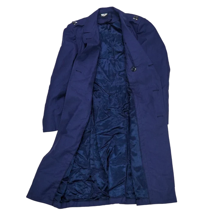 US Air Force Blue Overcoat - 37R, Small - US Air Force Surplus - Great Coats