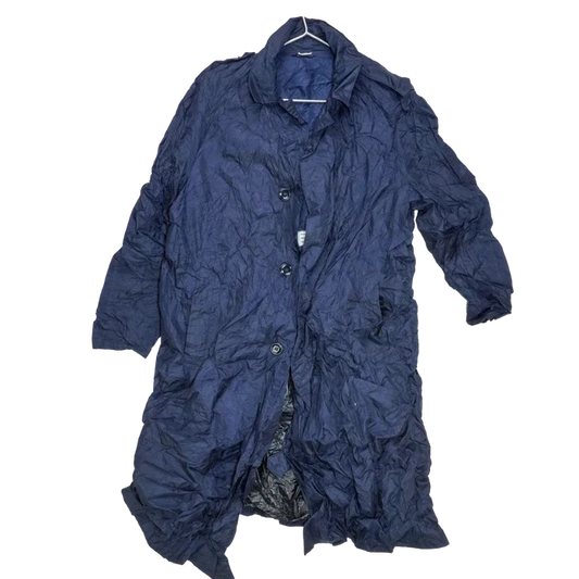 US Air Force Blue Raincoat - 44L, Xlarge - US Air Force Surplus - Rain Jackets