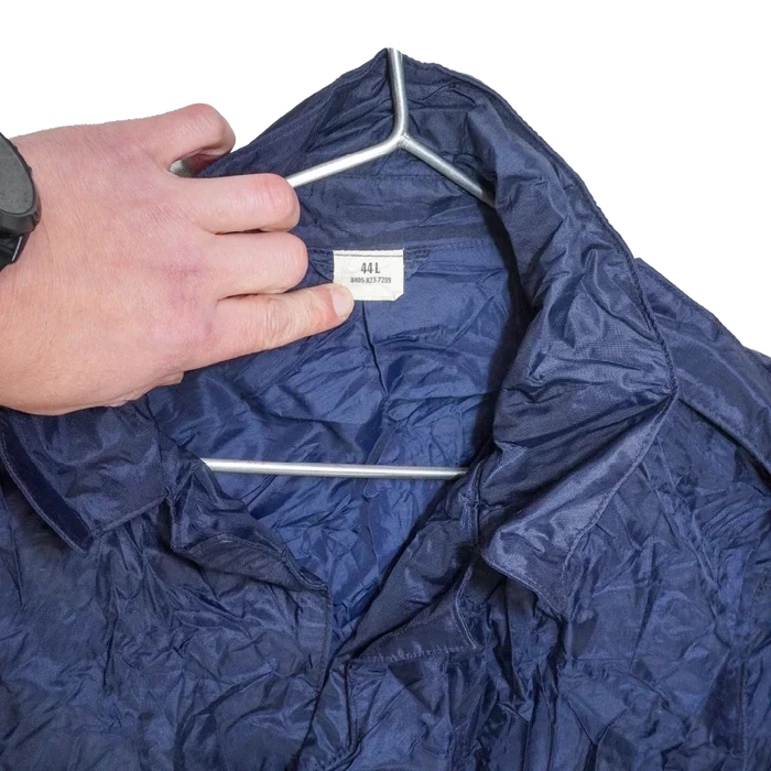 US Air Force Blue Raincoat - 44L, Xlarge - US Air Force Surplus - Rain Jackets