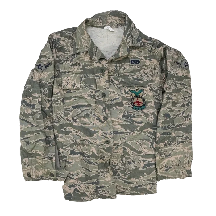 US Air Force Fire Protection ABU Shirt - 36L, Small - US Air Force Surplus - Field Shirts