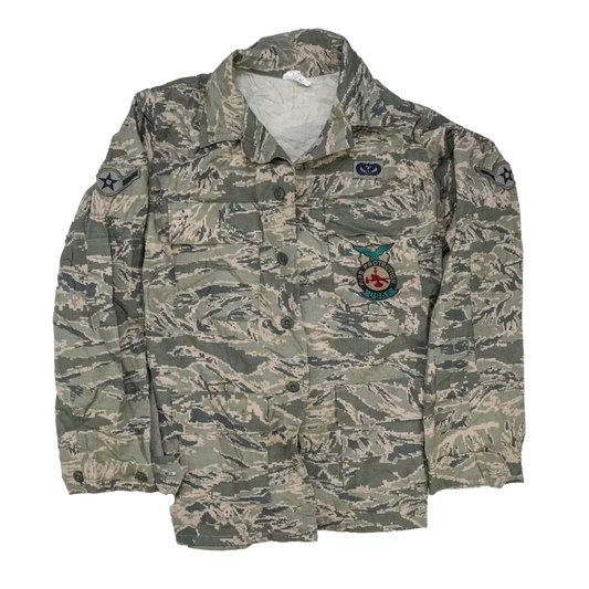 US Air Force Fire Protection ABU Shirt - 36L, Small - US Air Force Surplus - Field Shirts