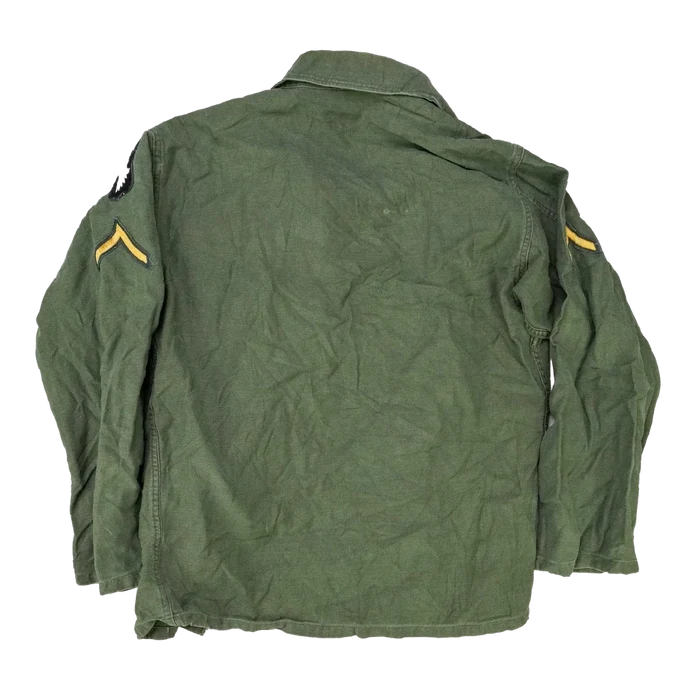 US Army 101st Airborne 1st Pattern OG-107 Utility Shirt - Small - US Army Surplus - Field Shirts