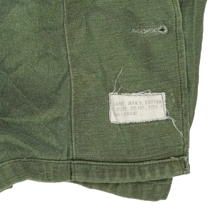 US Army 101st Airborne 1st Pattern OG-107 Utility Shirt - Small - US Army Surplus - Field Shirts