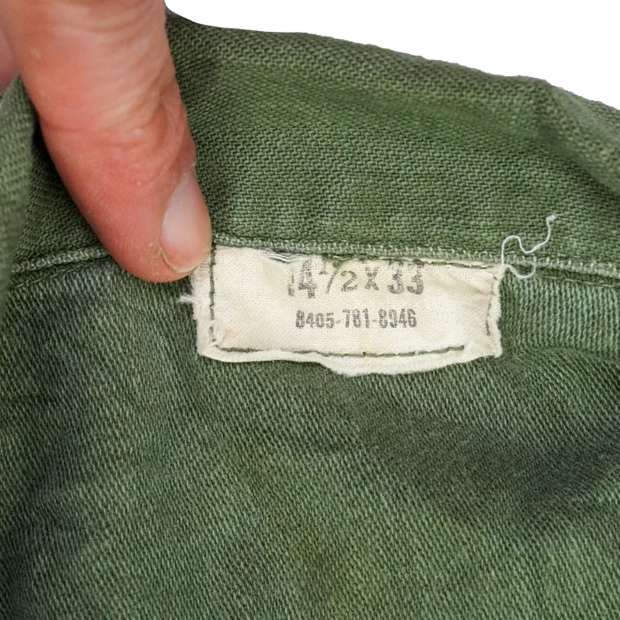 US Army 82nd Airborne OG-107 Utility Shirt - 14.5x33, Small - US Army Surplus - Field Shirts