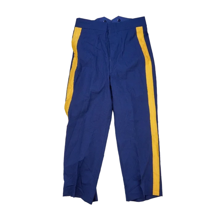 US Army Blue Officer Service Dress Trousers - 32S, Medium - US Army Surplus - Dress Trousers