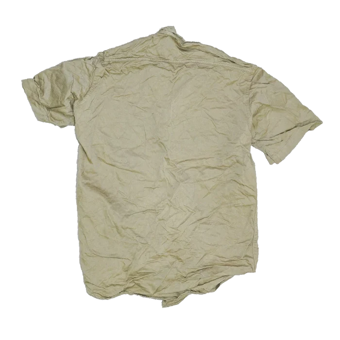 US Army Khaki Short Sleeve Service Dress Shirt - Medium - US Army Surplus - Service Shirts
