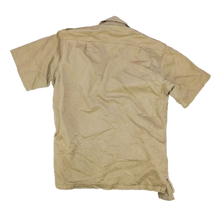 US Army Khaki Short Sleeve Shirt - Small - US Army Surplus - Service Shirts