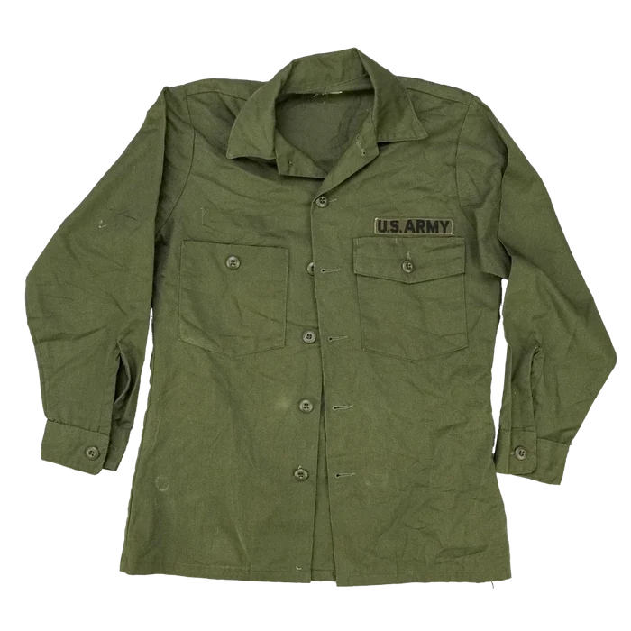 US Army OG-507 Utility Shirt - 14.5x31, Small - US Army Surplus - Field Shirts