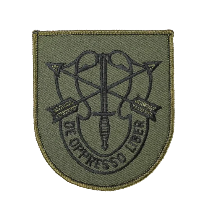 US Army Special Forces "De Oppresso Liber" Subdued Patch - Army & Outdoors - Flags, Badges & Insignia