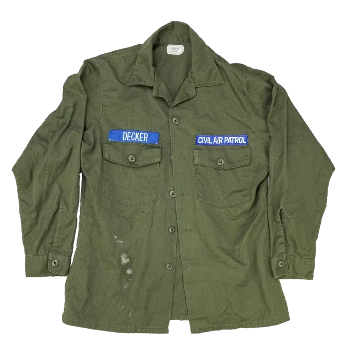 US Civil Air Patrol OG-507 Utility Shirt - 15.5x33, Medium - US Army Surplus - Field Shirts