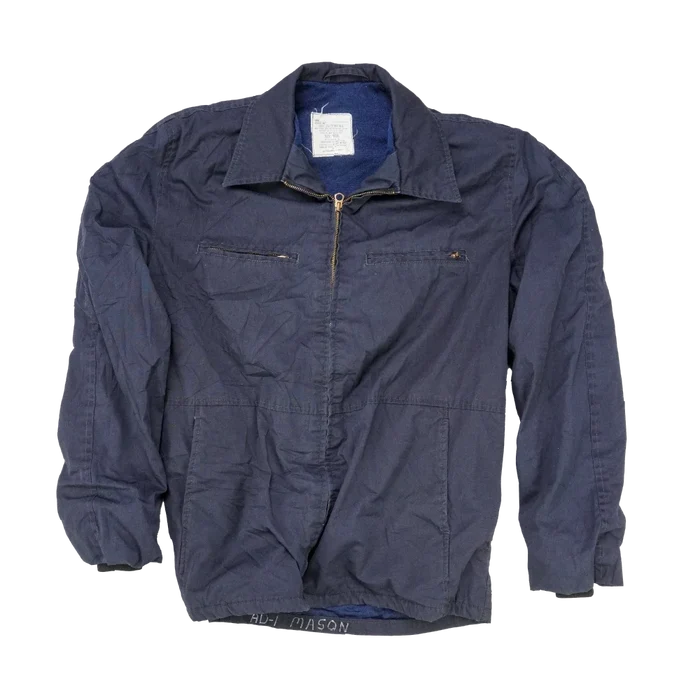 US Navy Dark Blue Utility Jacket - 44XL, XLarge - US Navy Surplus - Field Jackets