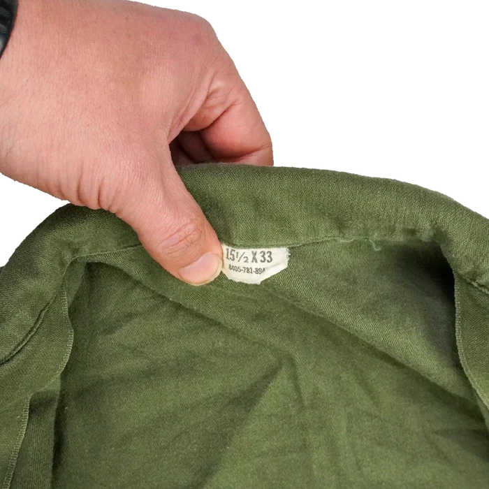 US Navy OG-107 Short Sleeve Utility Shirt - 15.5x33, Medium - US Navy Surplus - Field Jackets