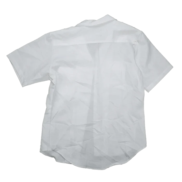 US Navy White Short Sleeve Service Shirt - Medium - US Navy Surplus - Service Shirts