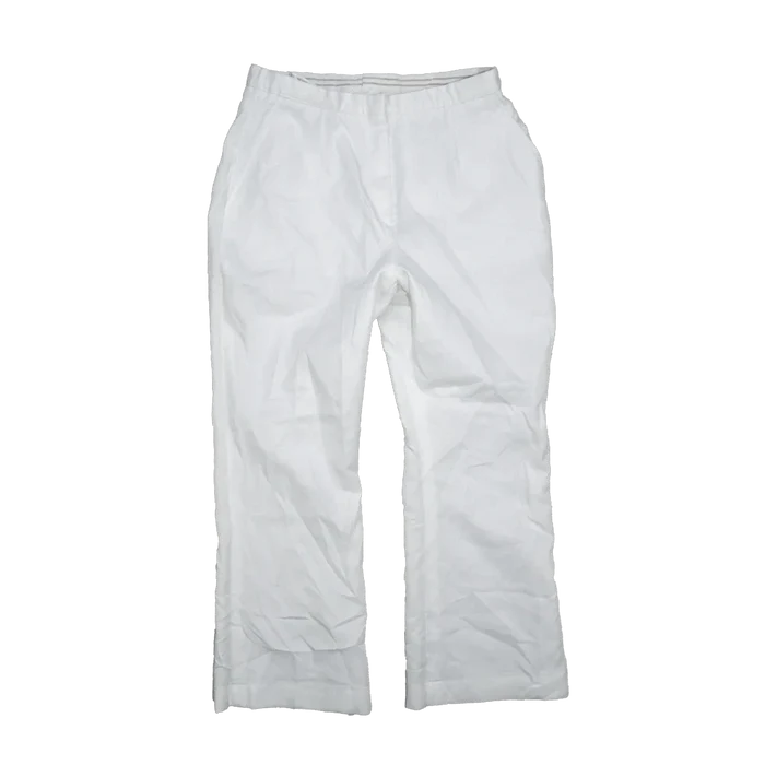 US Navy Women's White Service Dress Trousers - 14WP, Medium - US Navy Surplus - Dress Trousers