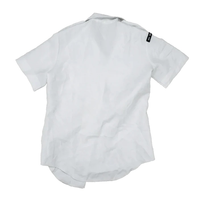 US Navy Women's White Service Shirt - 36, Medium - US Navy Surplus - Service Shirts