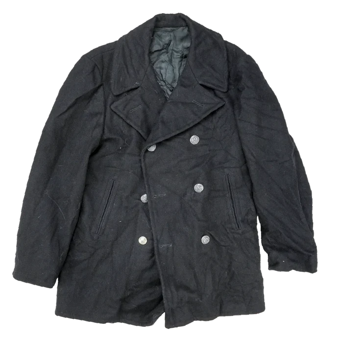 US Navy Wool Pea Coat - XSmall - US Navy Surplus - Great Coats