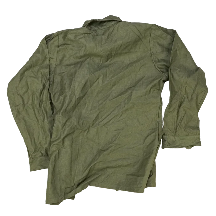 USGI OG-107 Utility Shirt - 14.5x31, Small, Item 2 - US Army Surplus - Field Shirts