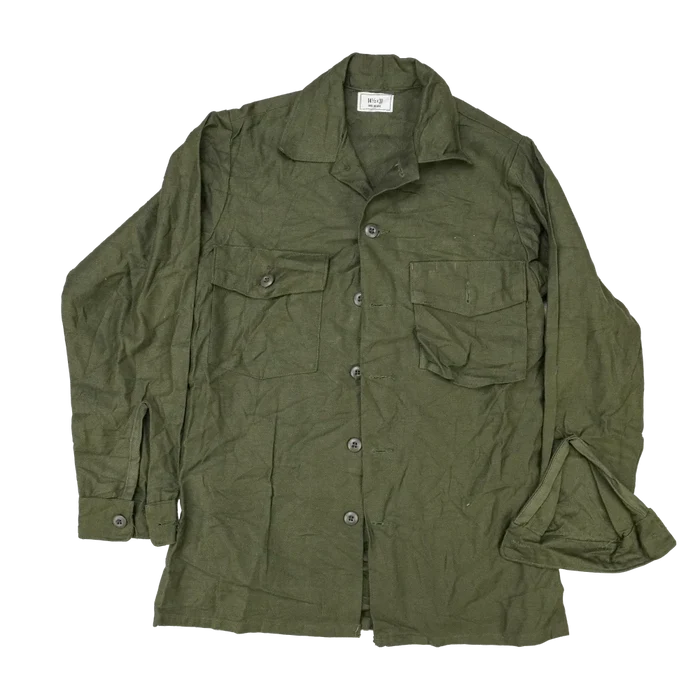 USGI OG-107 Utility Shirt - 14.5x31, Small - US Army Surplus - Field Shirts