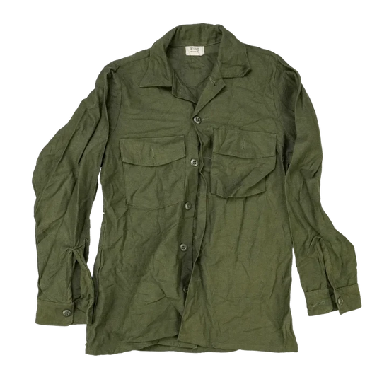USGI OG-107 Utility Shirt - 14.5x33, Small - US Army Surplus - Field Shirts