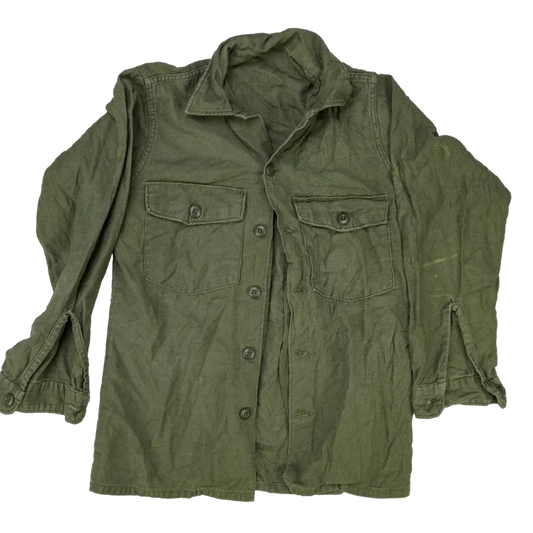 USGI OG-107 Utility Shirt - Small - US Army Surplus - Field Shirts