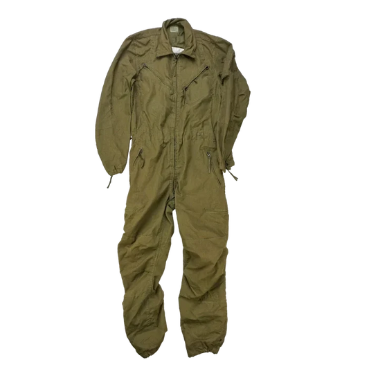 USGI Olive CVC Coveralls - Small Long - US Army Surplus - Overalls