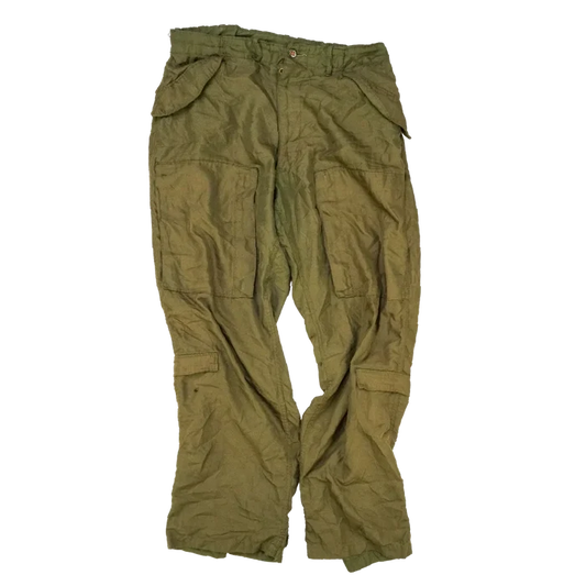 USGI Olive Drab Hot Weather Flyers Trousers - Large Long - US Army Surplus - Combat Trousers
