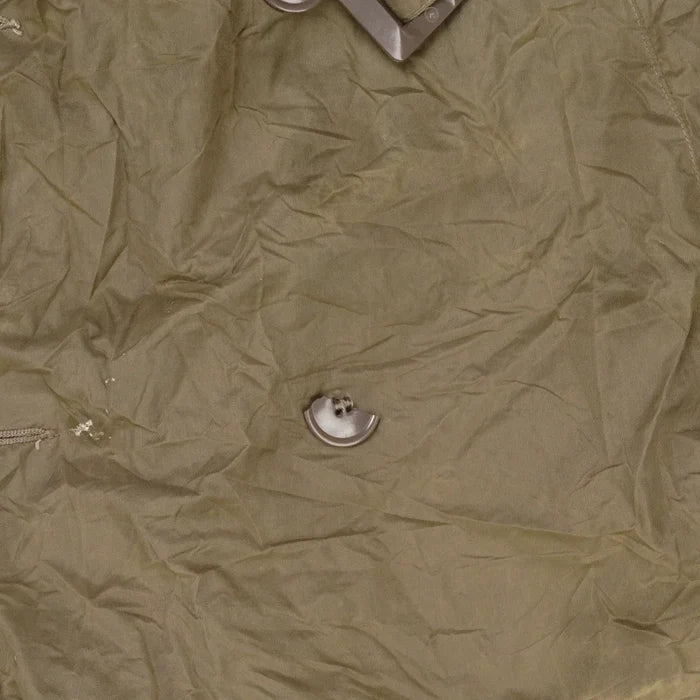 USGI Taupe Shade No. 179 Nylon Raincoat - 38R, Medium, Item 2 - US Army Surplus - Rain Jackets