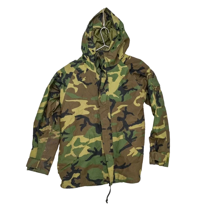 USGI Woodland Gpre-Tex Jacket - Large Long - US Army Surplus - Rain Jackets