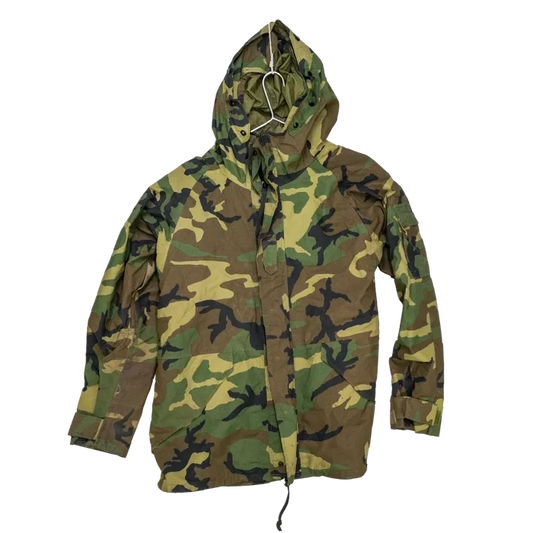 USGI Woodland Gpre-Tex Jacket - Large Long - US Army Surplus - Rain Jackets