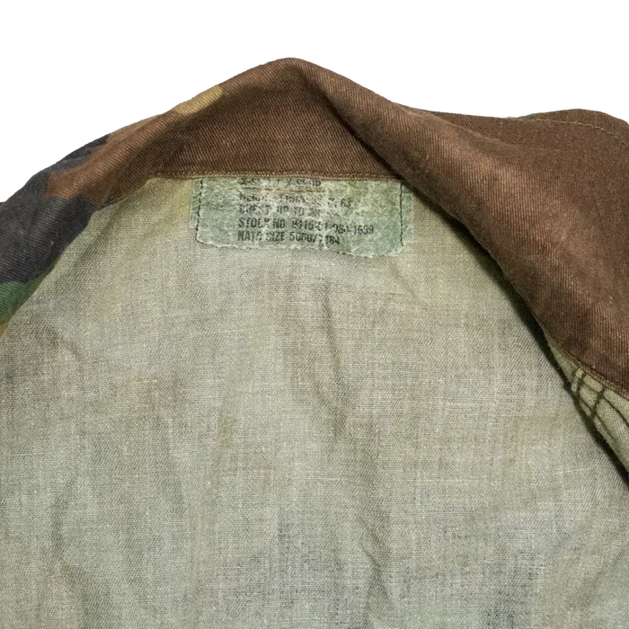 USGI Woodland Modified BDU Shirt w/ Graffiti and Lord Tracy Logo - XSmall - Army & Outdoors - Field Shirts