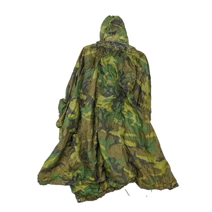 USGI Woodland Poncho - US Army Surplus - Ponchos