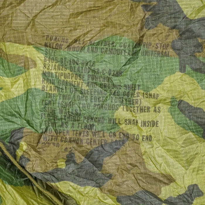 USGI Woodland Poncho - US Army Surplus - Ponchos