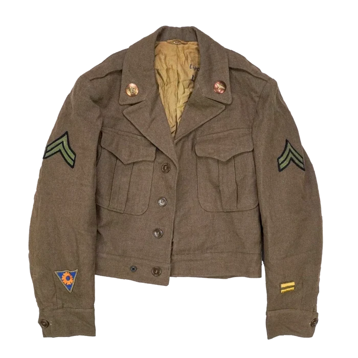 USGI WW2 M1944 Ike Jacket - 36R, Small - US Army Surplus - Field Jackets