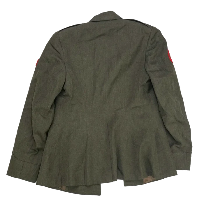 USMC Women's Green Service Dress Jacket - 8, Small - USMC Surplus - Dress Jackets