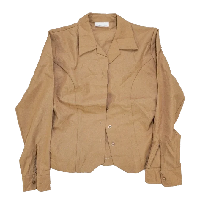 USMC Women's Long Sleeve Service Shirt - 10R. Medium - USMC Surplus - Service Shirts