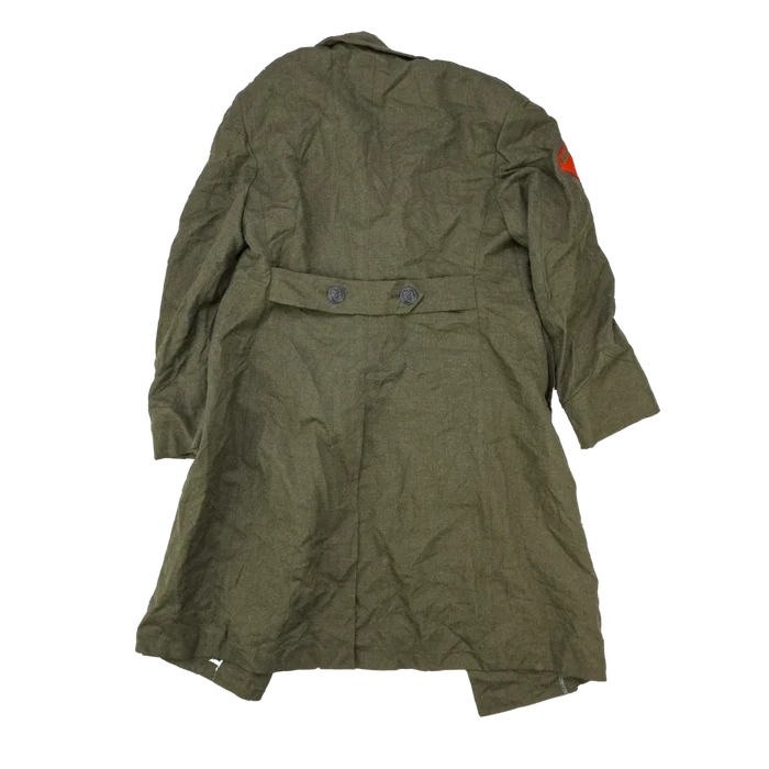 USMC Wool Overcoat - 40S, Medium - USMC Surplus - Great Coats