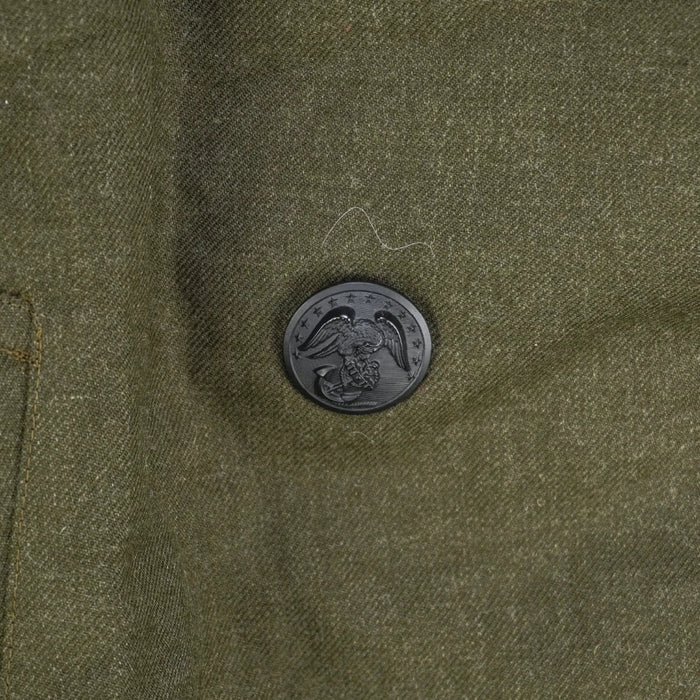 USMC Wool Overcoat - 40S, Medium - USMC Surplus - Great Coats
