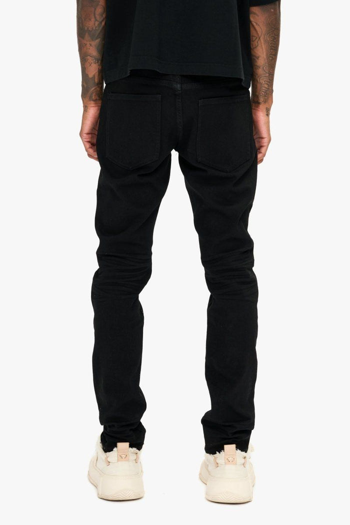 Valabasas "Mr. Slim" Jet Black Jeans