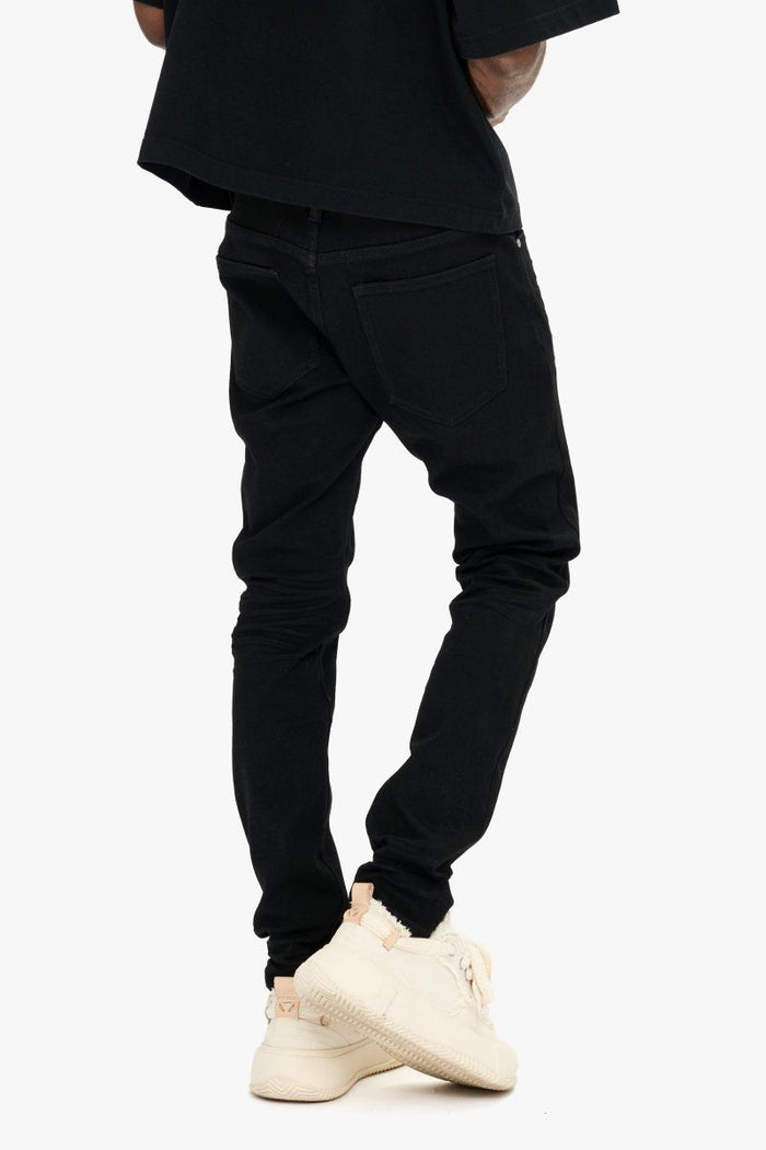 Valabasas "Mr. Slim" Jet Black Jeans