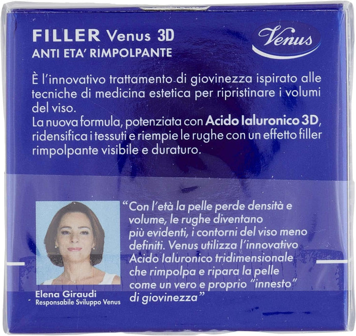 Venus Filler Anti-Age Plumping 3D Daily Face Cream 50 ml - EMPORIO ITALIANO