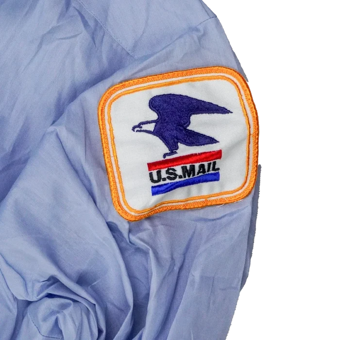 Vintage US Mail Postal Worker Shirt - 16.5 x 33, XLarge - Army & Outdoors - Service Shirts