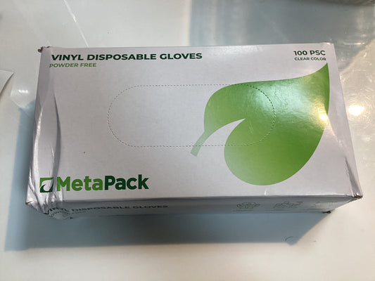Vinyl Disposable Gloves (M)