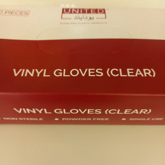 VINYL GLOVES pwoder free (M)